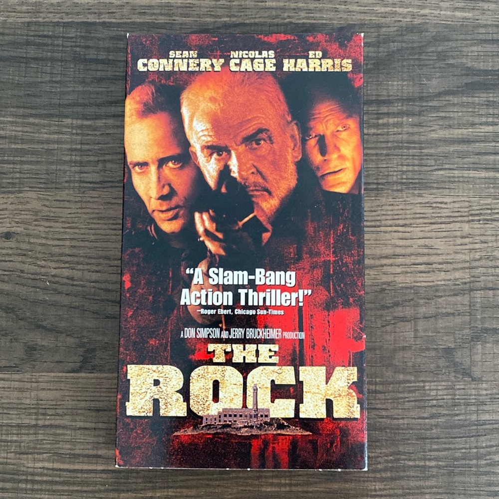 THE ROCK 🔥🔥🔥. VHS Tape
